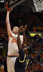Mike Tisdale scored 24 points.