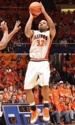 Demetri McCamey and the Illini take on Minnesota on Thursday at 8 p.m.