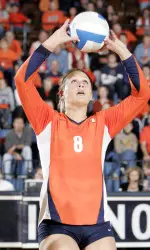 Hillary Haen has helped lead a balanced Illinois attack
