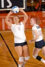 Hillary Haen had 41 assists and directed a balanced attack vs. the Wildcats.