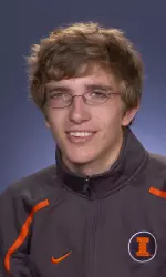 Freshman Jordan Hebert finished first for the Illini.