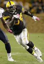 Rashard Mendenhall has the Pittsburgh Steelers tied for the Division lead.