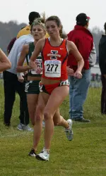 Danelle Woods placed first with a 5K time of 18:49