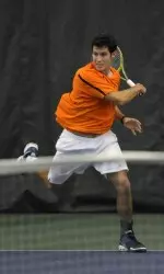 Senior Marc Spicijaric clinched the victory for the Illini tonight.