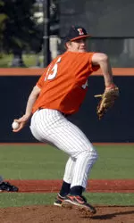 Phil Haig earned the win with five strong innings as Illinois downed Iowa, 8-3, in both teams' season opener Friday.