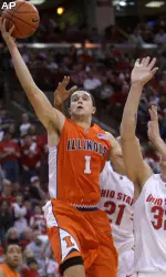 Trent Meacham had 17 points against Ohio State.