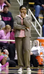 Head Coach Jolette Law and the Illini hit the road to face Iowa this Thursday. Law starred for the Hawkeyes as a player from 1987-90.