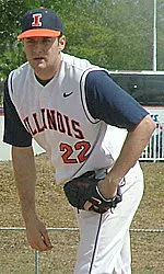 Ben Reeser threw six strong innings, giving up two unearned runs on three hits and a walk with six strikeouts to lead Illinois to a 7-3 win over Hartford.