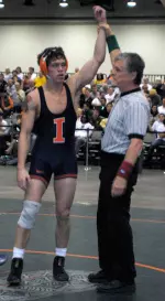 No. 3 Jimmy Kennedy finished fifth at the NCAA Championships after wrestling the most possible matches in the tournament and going 7-2.