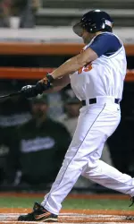 Joe Bonadonna improved to .581 in his career against Minnesota after going 4-for-5 on Friday.