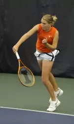 Sophomore Annie McCarthy notched two victories on the day.