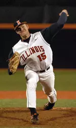 Phil Haig tossed an 87-pitch complete game to propel the No. 28 Fighting Illini to a 10-2 win at Northwestern.