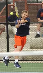 Sophomore Roy Kalmanovich fell short in his bid for All-America honors.