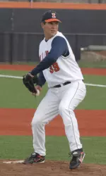 Mike Stankiewicz allowed only one run and one hit in four innings of work but No. 25 Illinois dropped a 4-3 heartbreaker to Evansville in 10 innings.