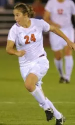 Sophomore midfielder Marissa Mykines scored her second goal of the season against Portland on Friday.