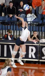 Junior Laura DeBruler led the Illini with 13 kills on Friday.