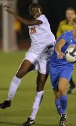 Senior Chichi Nweke scored her first goal of the season in the 37th against UCLA.