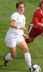 Jackie Santacaterina was chosen by the Chicago Red Stars in the WPS draft.