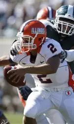 The Illini fell to 3-3 overall and 1-2 in the Big Ten with the loss.