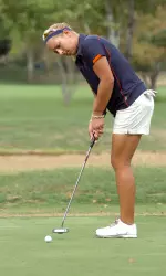 Junior Samantha Sloan had a career tournament at the Lady Northern Invitational, having set both career records for low round and low tournament.