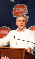 Head coach Ron Zook met with the media Tuesday in his weekly press conference.