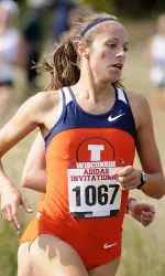 Madeline Aufmann is coming off a personal-best 6K time at the Bradley Classic, where she finished third for the Illini.