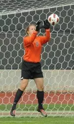 Alexandra Kapicka also tallied eight saves during the 3-0 Illini win at Cincinnati earlier this season.