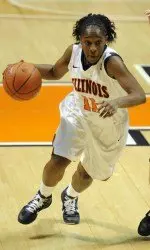 Eboni Mitchell had career-high in points (11), rebounds (6), assists (5) and minutes (37) against the Gamecocks.