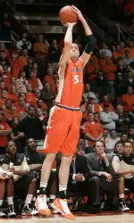 Mike Tisdale scored a game-high 21 points vs. Southern Indiana Tuesday.