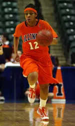 Lydia McCully had 13 points and 7 rebounds vs. the Tar Heels
