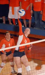 Johannah Bangert had 11 kills and hit .688 vs. Purdue