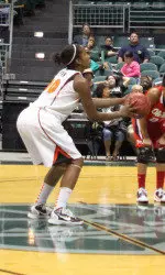 Karisma Penn had 24 points and 14 rebounds against Ole Miss on Sunday.