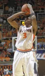 Brandon Paul scored a game-high 18 points, knocking down a career-high six three-pointers.