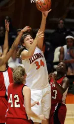 Lana Rukavina poured in a career-high 13 points in Thursday's win over Minnesota.