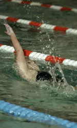 Junior Torrey Loper captured the only individual first-place finish for the Illini with her personal-best performance in the 1650 free.