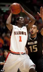 D.J. Richardson scored 16 points for Illinois.