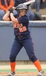 Sophomore third baseman Kelley Wedel was named to the NFCA Leadoff Classic All-Tournament team after leading the Illini with a .538 batting average over the weekend.
