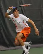Junior Abe Souza recorded his eighth straight win of the season.