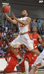 Demetri McCamey had 16 points, 11 assists and nine rebounds.