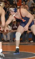 Tenth-seeded Jordan Blanton dropped a 3-0 battle to No. 2 seed Jay Borschel (Iowa) in the quarterfinals Friday morning.