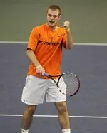 No. 43 Dennis Nevolo defeated No. 33 Jeff Dadamo, 6-1, 6-2.