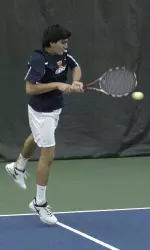 Bruno Abdelnour clinched the Illini's victory over Iowa Sunday afternoon.