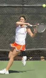 Freshman Breanne Smutko won her seventh straight match in the Illini's 7-0 victory over Penn State.