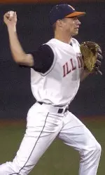 Shortstop Josh Parr was 1-for-3 with Illinois' lone RBI in its 4-1 loss to Illinois State.