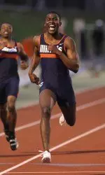 Sophomore Stanley Azie advanced to event finals in the 100m and as part of the 4x100m relay.