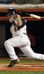 Casey McMurray homered and drove in three runs in Illinois' 4-3 win in game one on Friday.