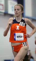 Elizabeth Boyle scored a point for the Illini with an eighth-place finish in the 10,000m.