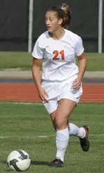 Jenna Carosio notched her first goal of 2010 on Tuesday evening.