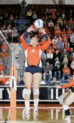 Hillary Haen was named MVP of the State Farm Illini Classic