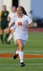 Sophomore Shayla Mutz notched her first points of 2010 against the Cardinals.